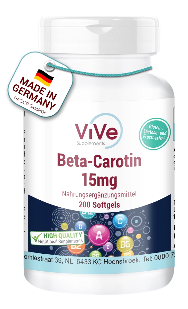 Beta-Carotin 15mg